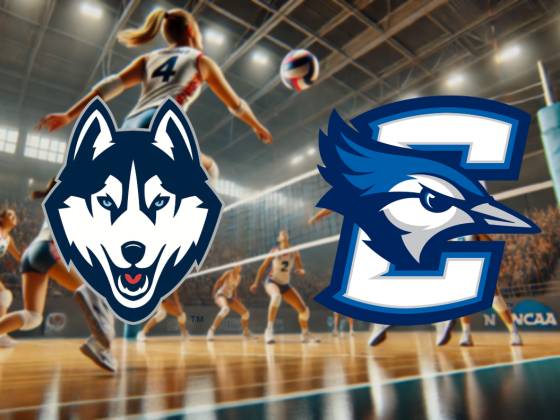 UConn Huskies at Creighton Bluejays Women's Volleyball